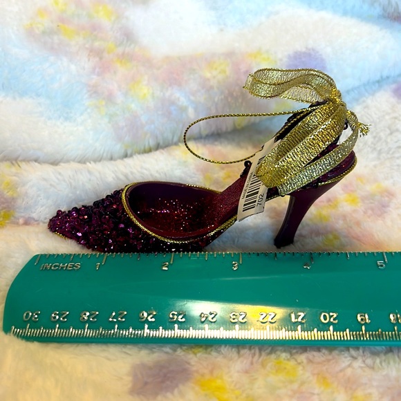 NWT Christmas Ornament High Heel Shoe - Picture 4 of 4